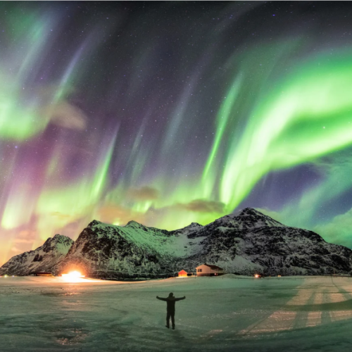 A Magia da Aurora Boreal